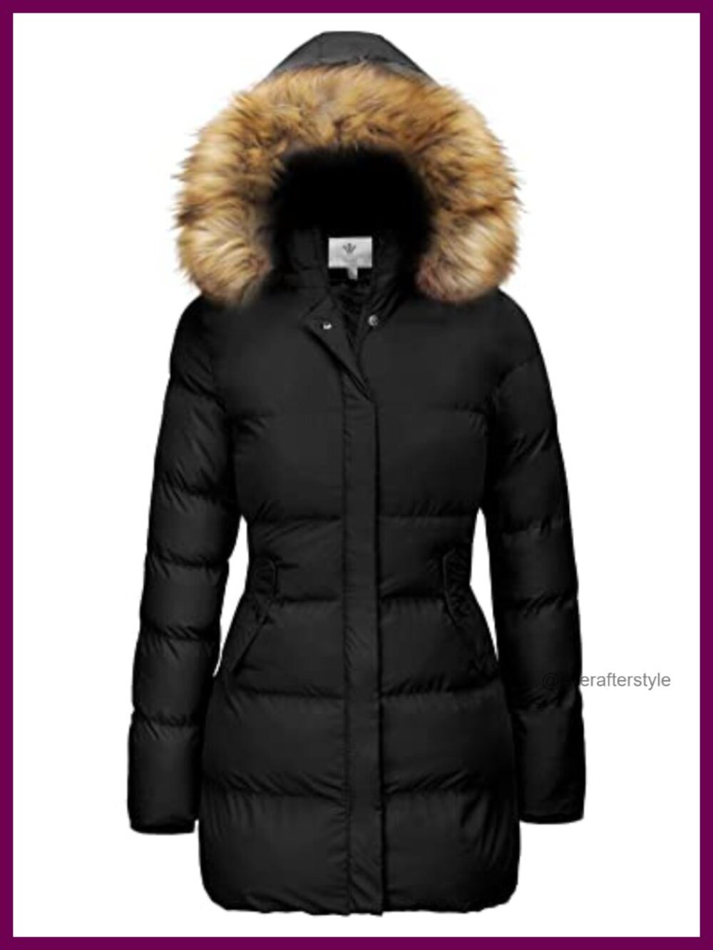 Women's Long Winter Puffer Coat Warm Parka Jacket Hooded